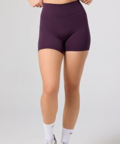 Plum High-Waist Performance Leggings